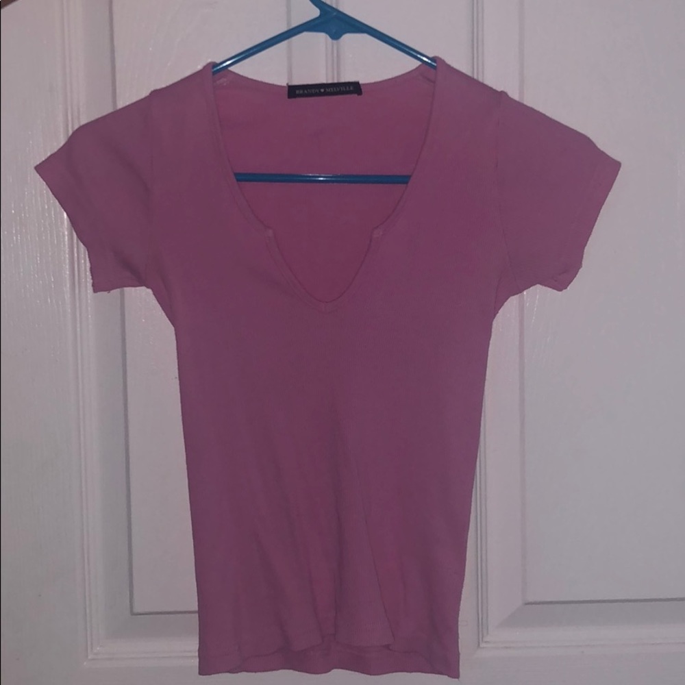 pink brandy Melville top